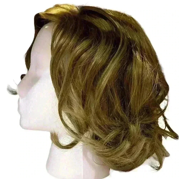 Yaffa Wig Human Hair Lace Front Sheitel Jewel 16-14/12 Atomic Vintage Retro Rad - Picture 3 of 12